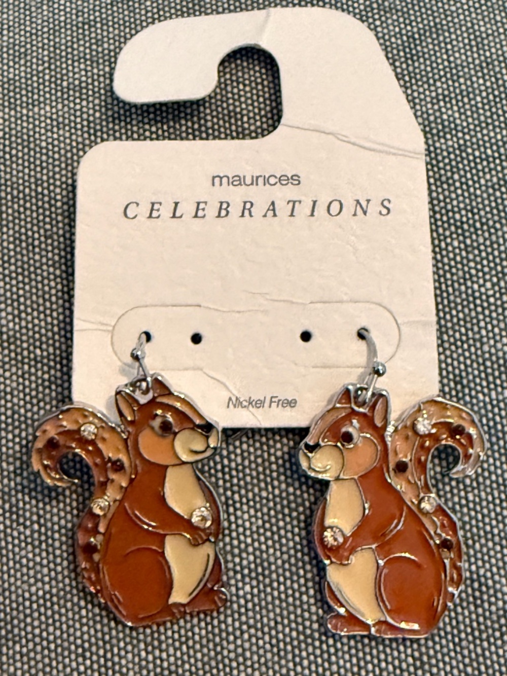 Squirrel Earrings